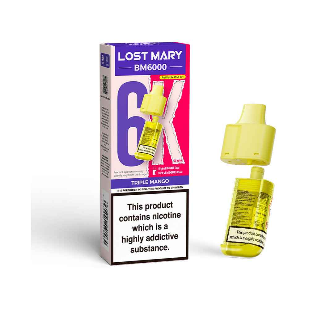 Lost Mary BM6000 Refill - Sky Blue Vape Lounge