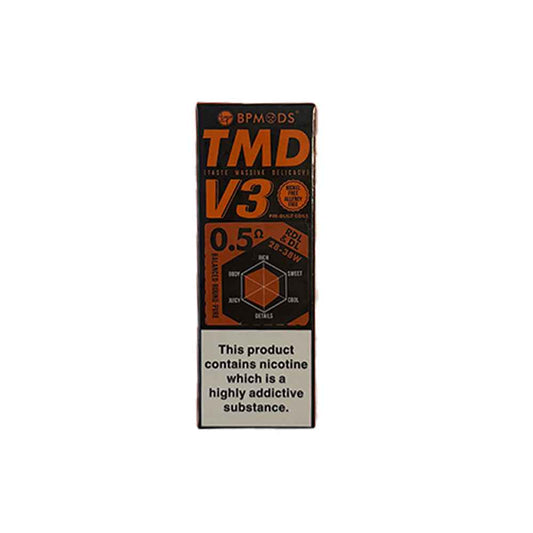 BP Mods TMD V3 Replacement Coils - Perfect Vaping Experience in Every Puff - Sky Blue Vape Lounge
