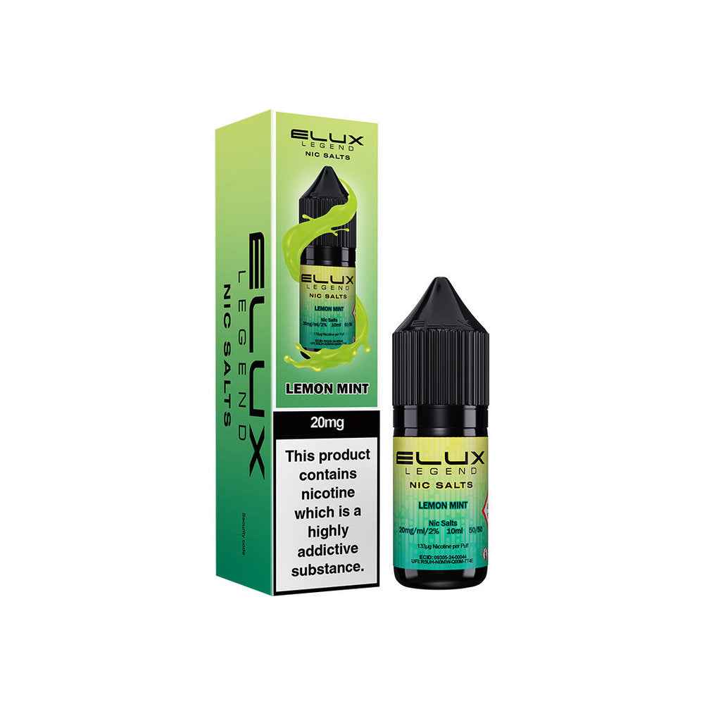Elux Nic Salts 10ml - Sky Blue Vape Lounge