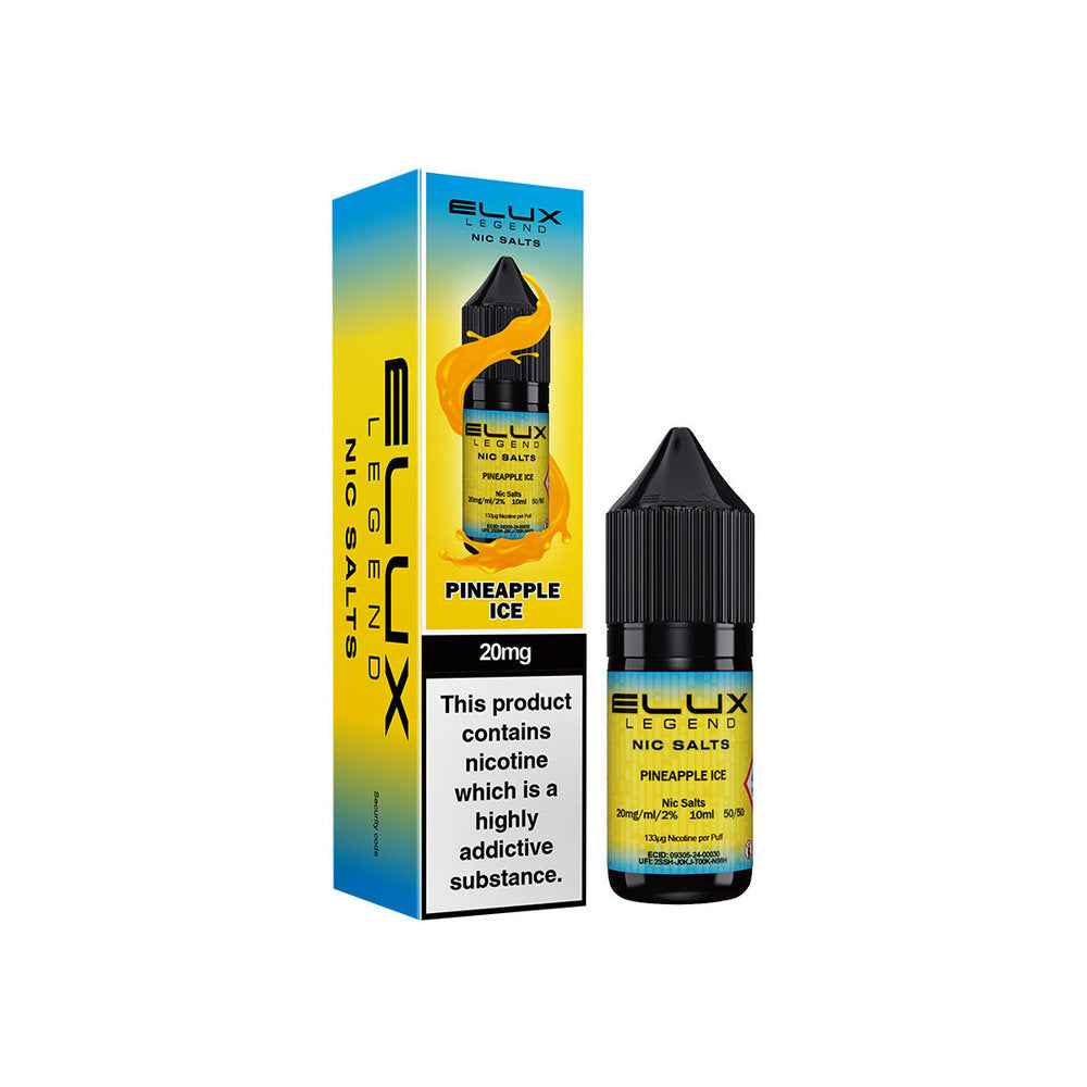 Elux Nic Salts 10ml - Sky Blue Vape Lounge