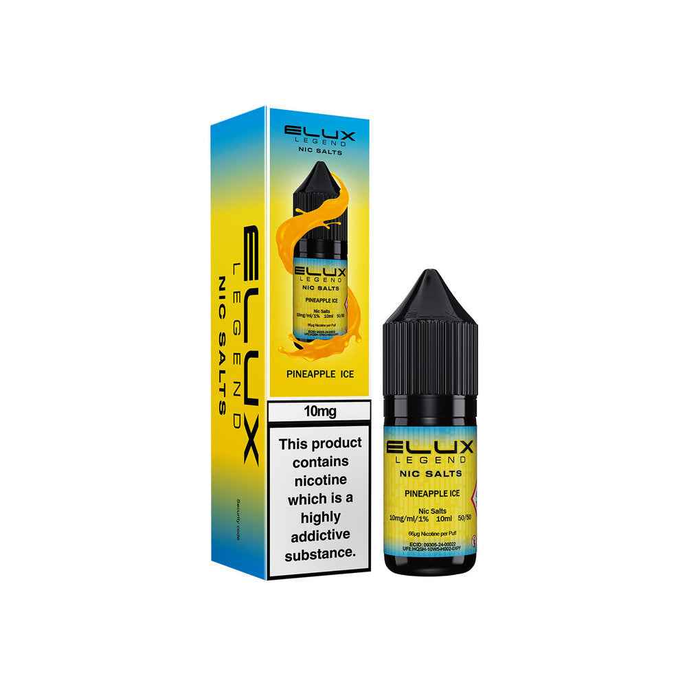 Elux Nic Salts 10ml - Sky Blue Vape Lounge