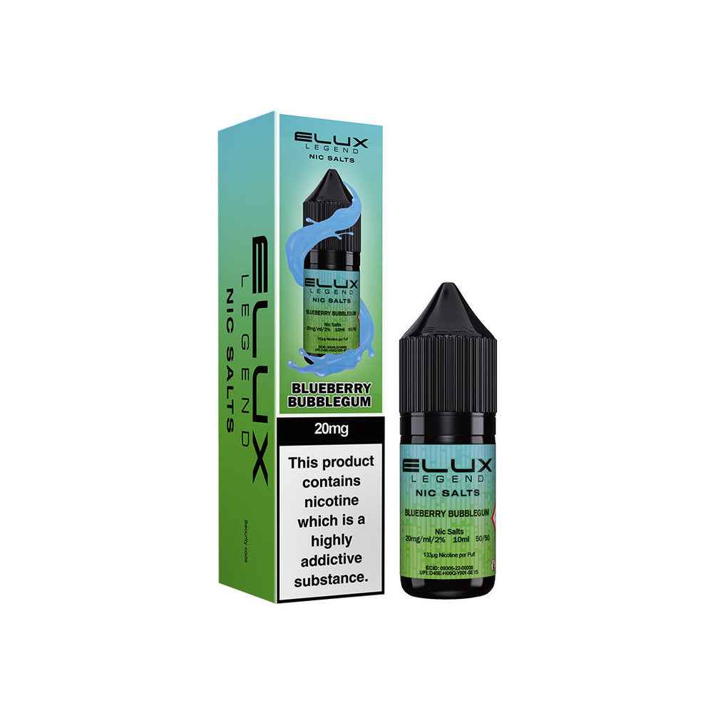 Elux Nic Salts 10ml - Sky Blue Vape Lounge