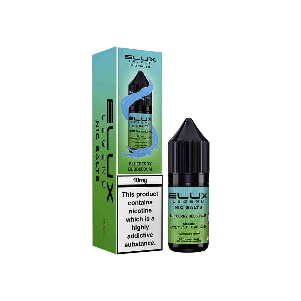 Elux Nic Salts 10ml - Sky Blue Vape Lounge