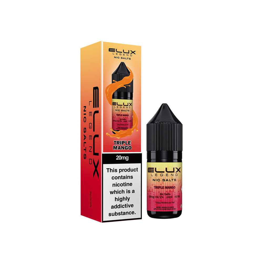 Elux Nic Salts 10ml - Sky Blue Vape Lounge