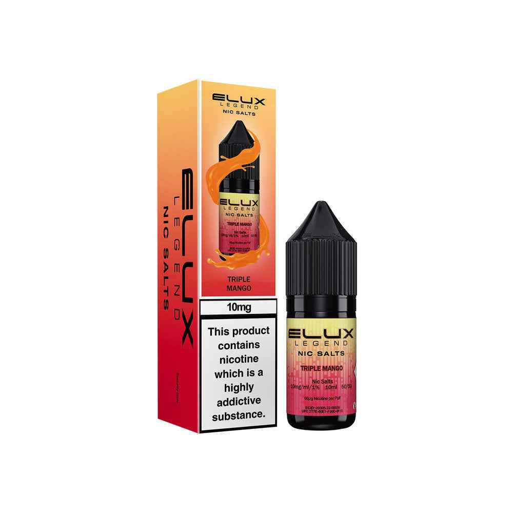 Elux Nic Salts 10ml - Sky Blue Vape Lounge