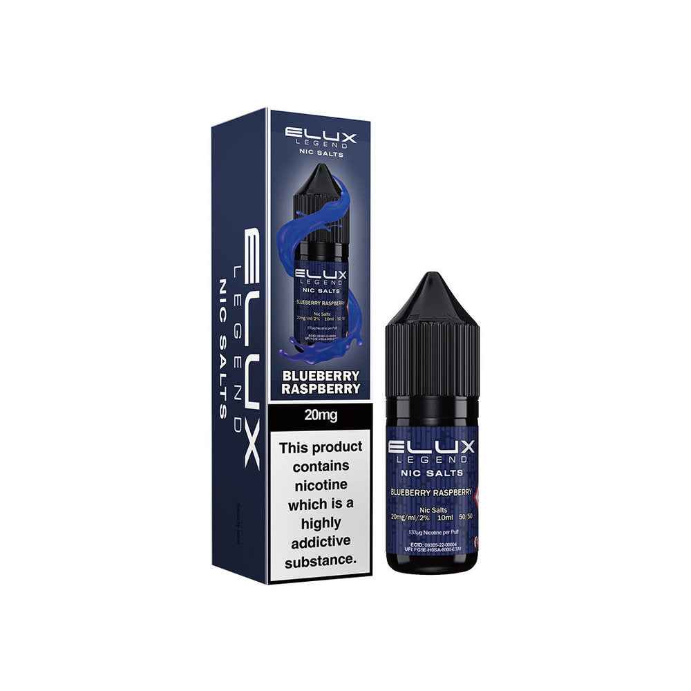 Elux Nic Salts 10ml - Sky Blue Vape Lounge