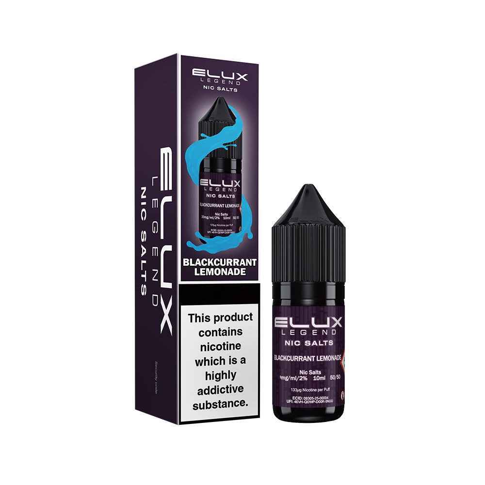 Elux Nic Salts 10ml - Sky Blue Vape Lounge