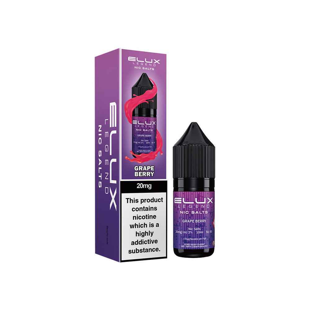 Elux Nic Salts 10ml - Sky Blue Vape Lounge
