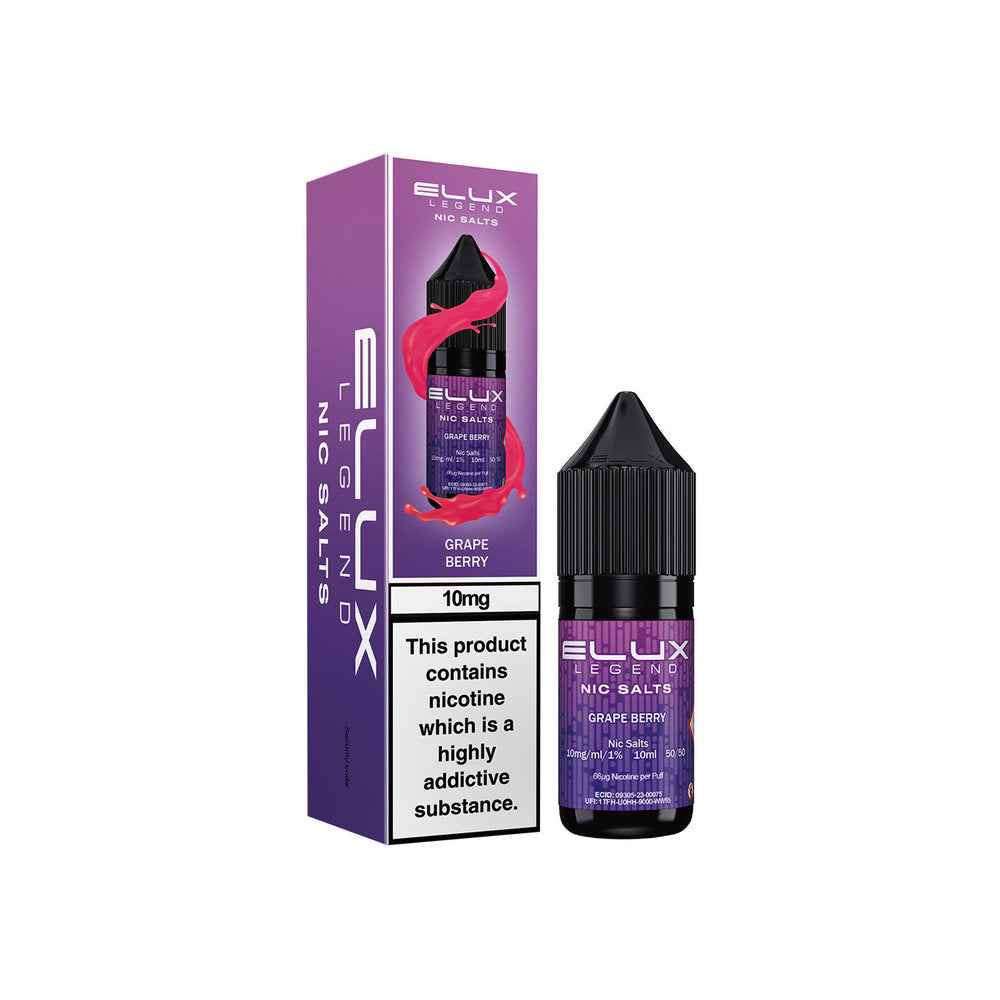 Elux Nic Salts 10ml - Sky Blue Vape Lounge