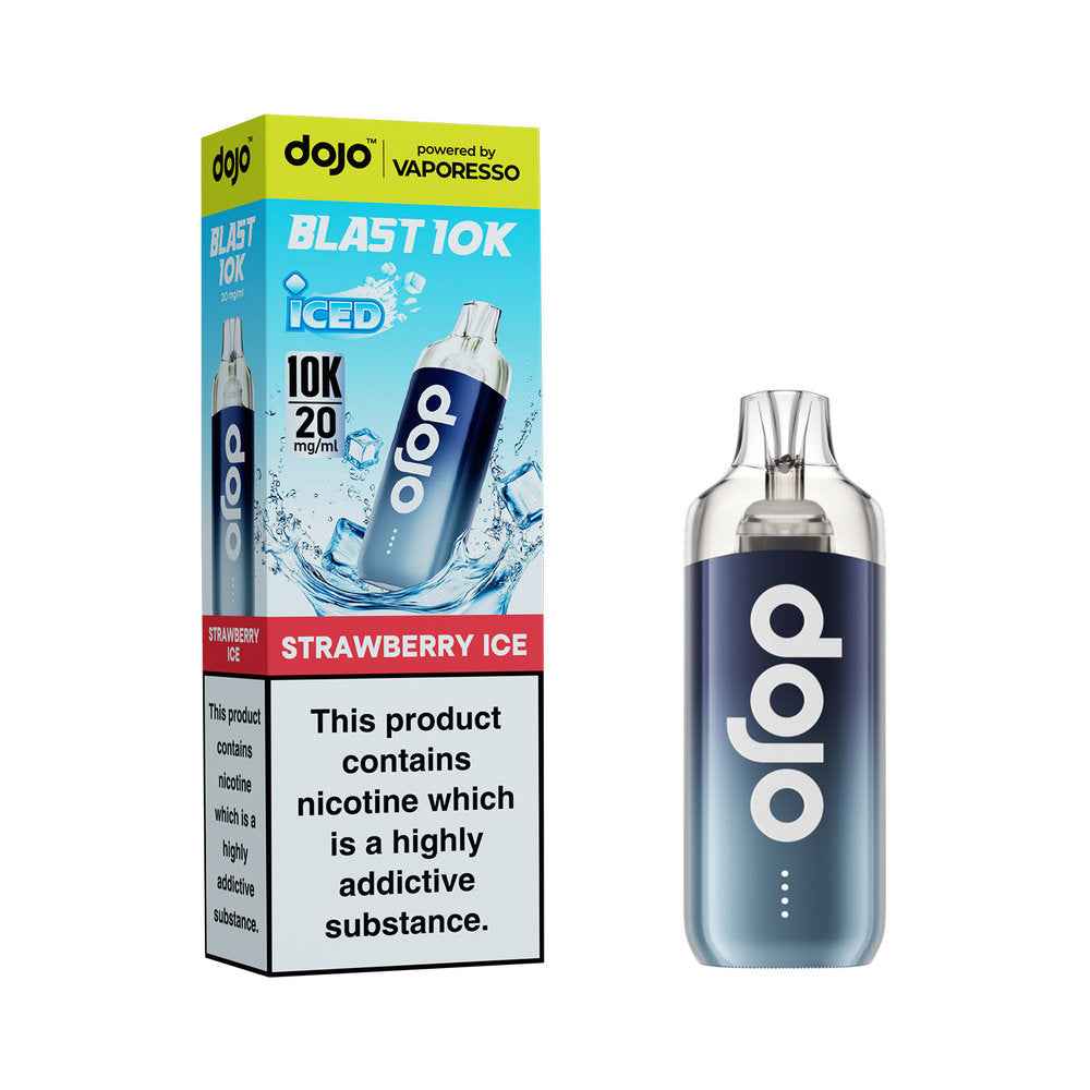 Experience Ultimate Flavor with the Dojo Blast 10K Vape Device - Sky Blue Vape Lounge