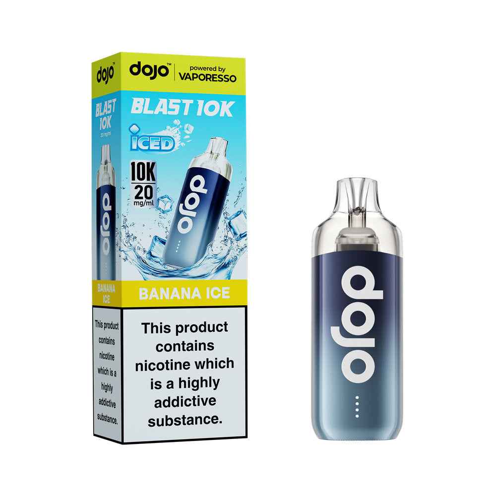 Experience Ultimate Flavor with the Dojo Blast 10K Vape Device - Sky Blue Vape Lounge