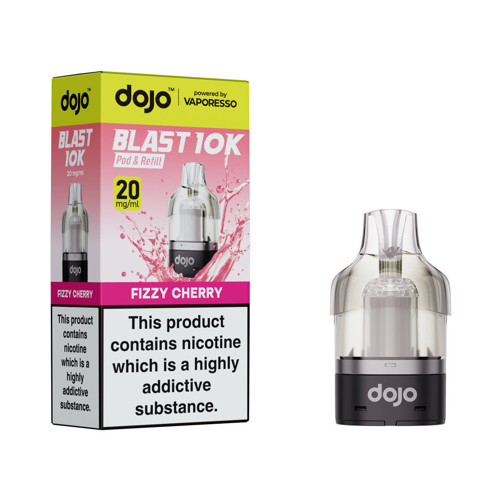 Elevate Your Vaping Experience with Dojo Blast 10K Refill - Sky Blue Vape Lounge