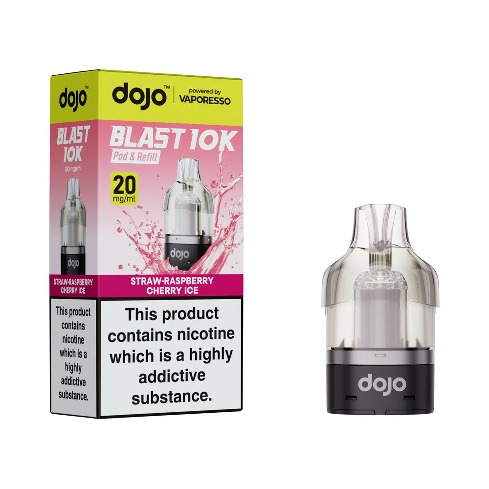 Elevate Your Vaping Experience with Dojo Blast 10K Refill - Sky Blue Vape Lounge