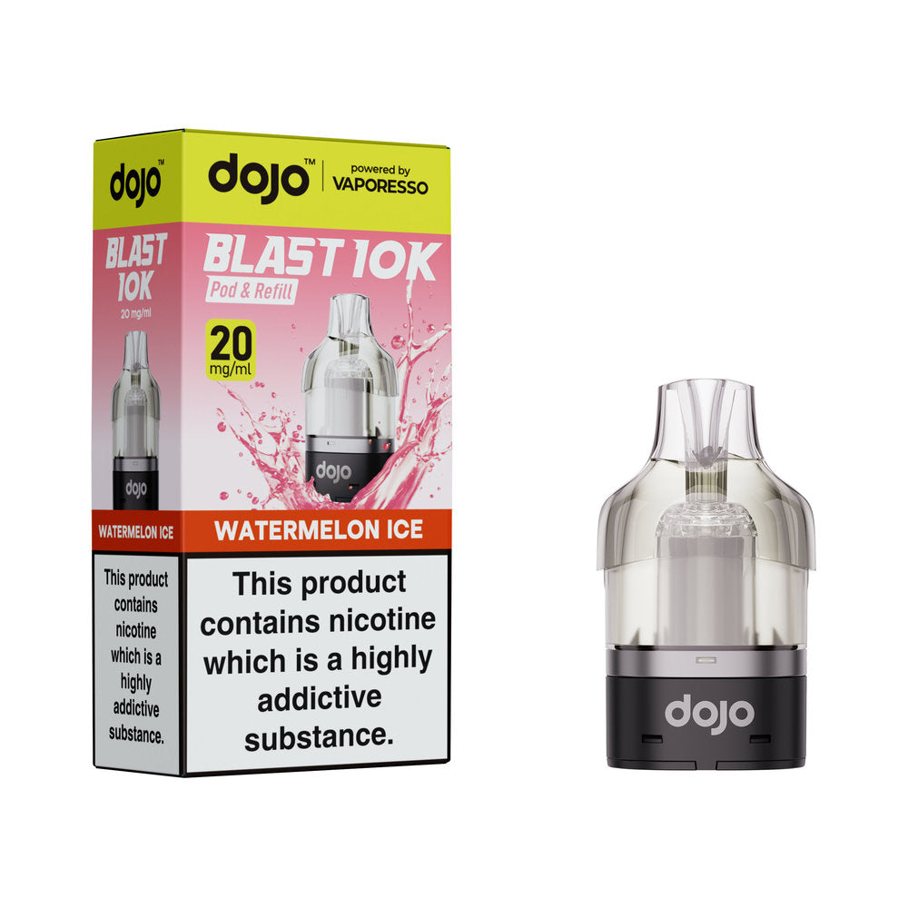Elevate Your Vaping Experience with Dojo Blast 10K Refill - Sky Blue Vape Lounge