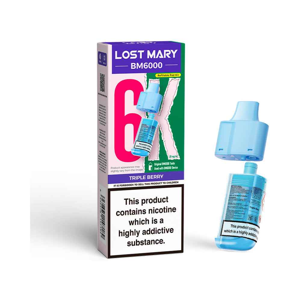 Lost Mary BM6000 Refill - Sky Blue Vape Lounge