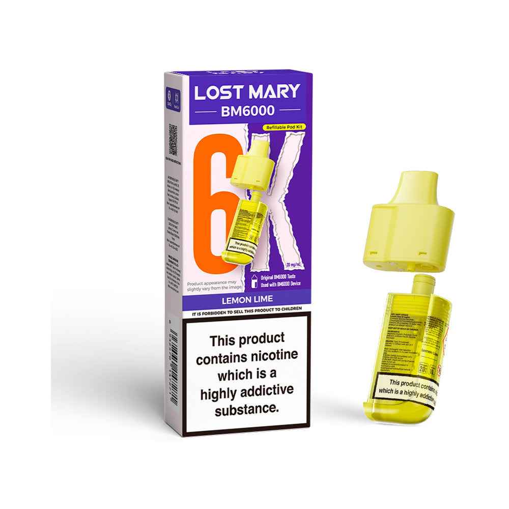 Lost Mary BM6000 Refill - Sky Blue Vape Lounge