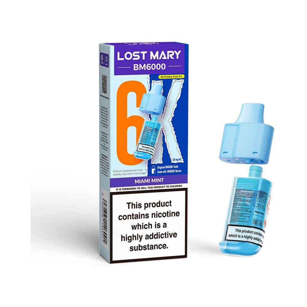 Lost Mary BM6000 Refill - Sky Blue Vape Lounge