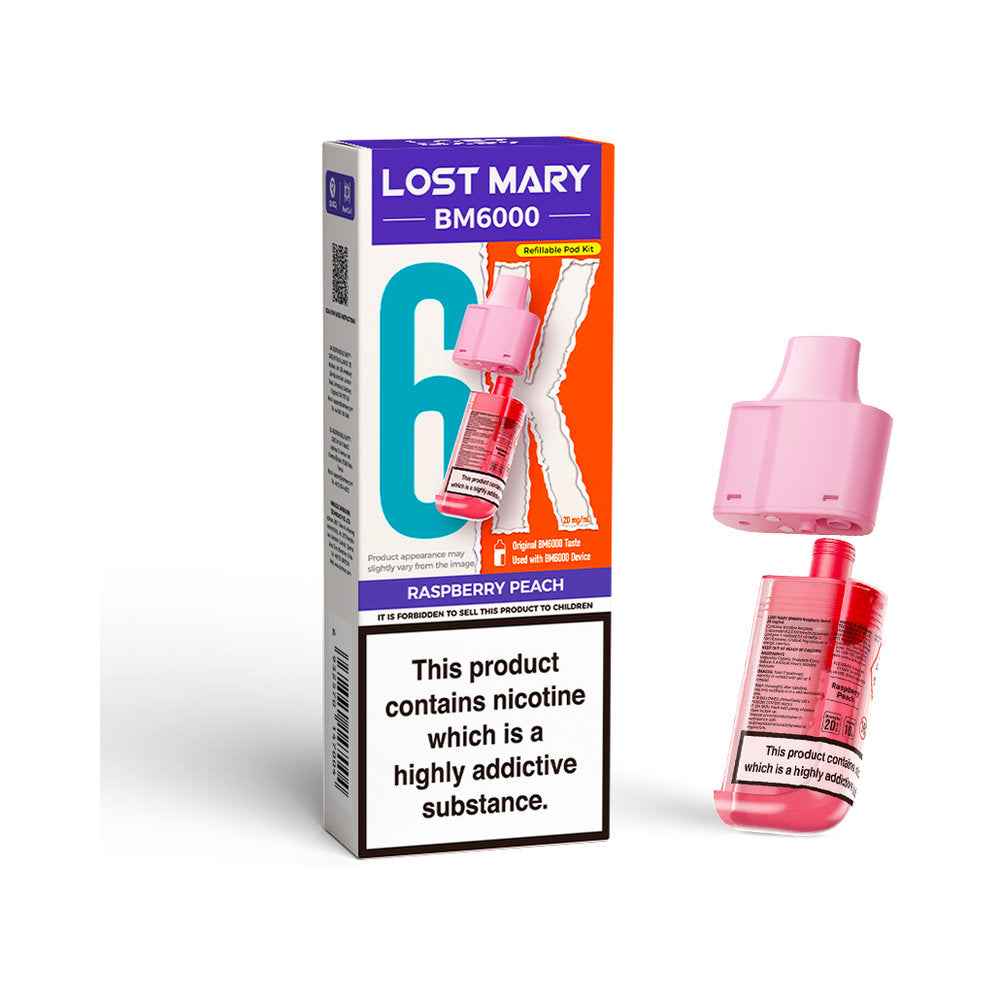 Lost Mary BM6000 Refill - Sky Blue Vape Lounge