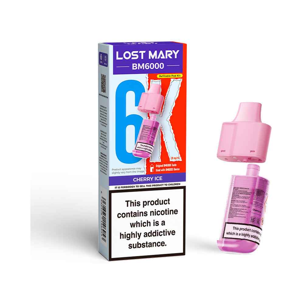 Lost Mary BM6000 Refill - Sky Blue Vape Lounge