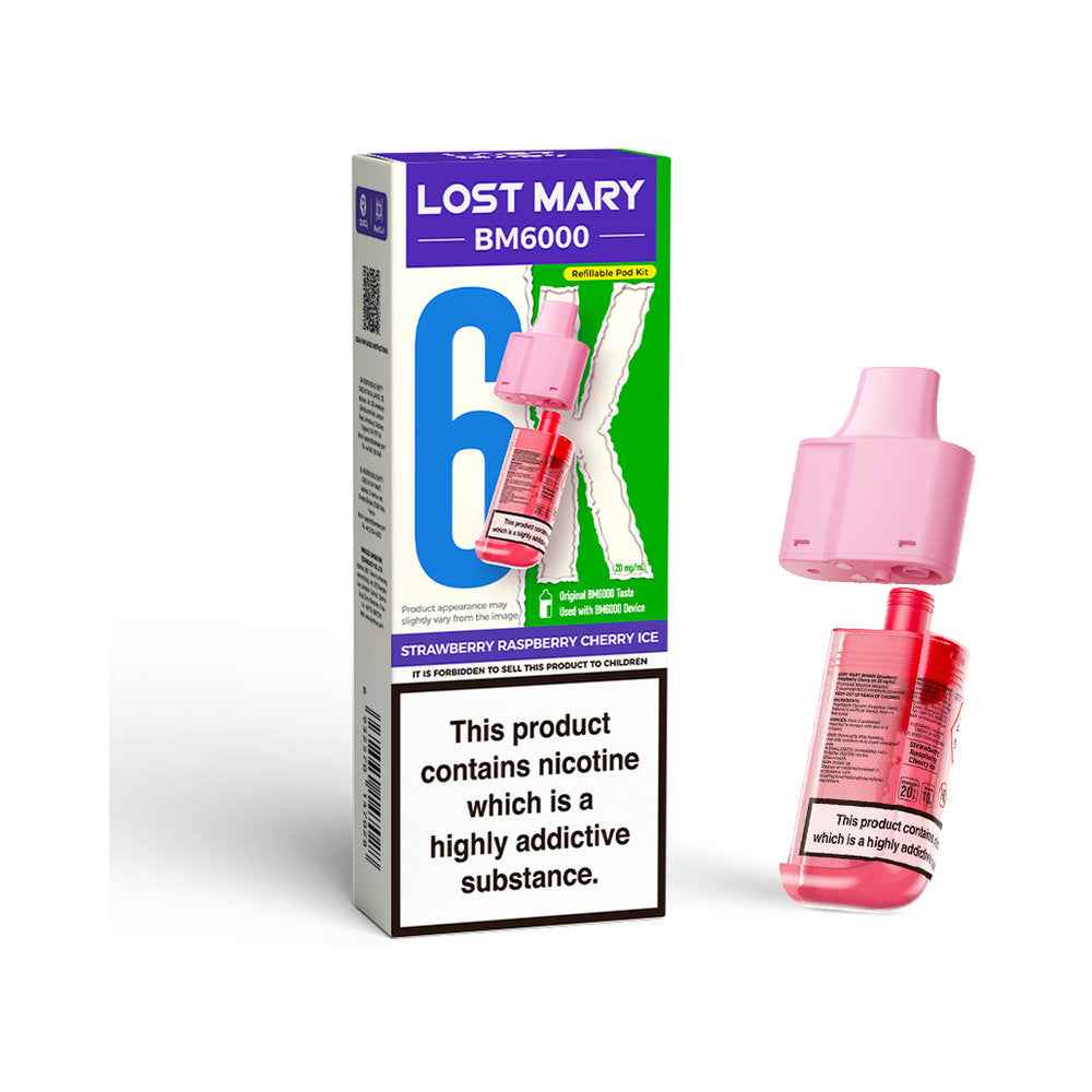 Lost Mary BM6000 Refill - Sky Blue Vape Lounge