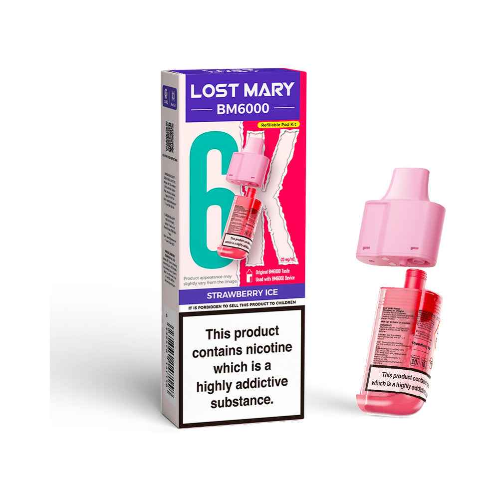 Lost Mary BM6000 Refill - Sky Blue Vape Lounge