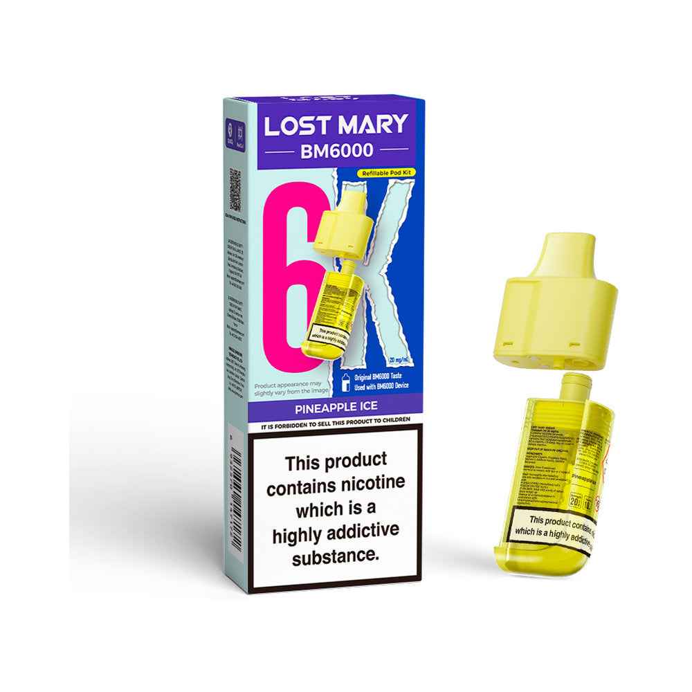 Lost Mary BM6000 Refill - Sky Blue Vape Lounge