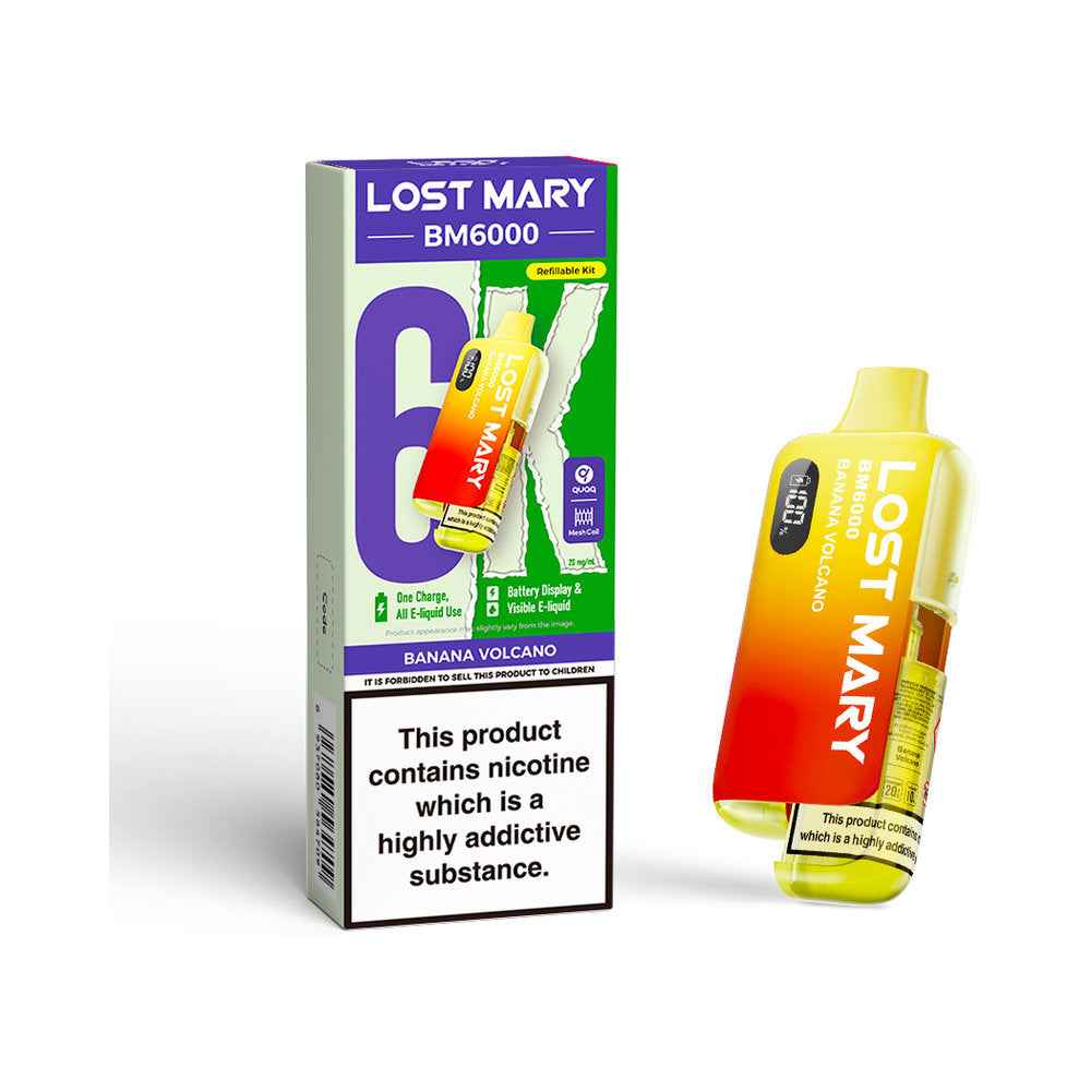 Lost Mary BM6000 Device - Sky Blue Vape Lounge