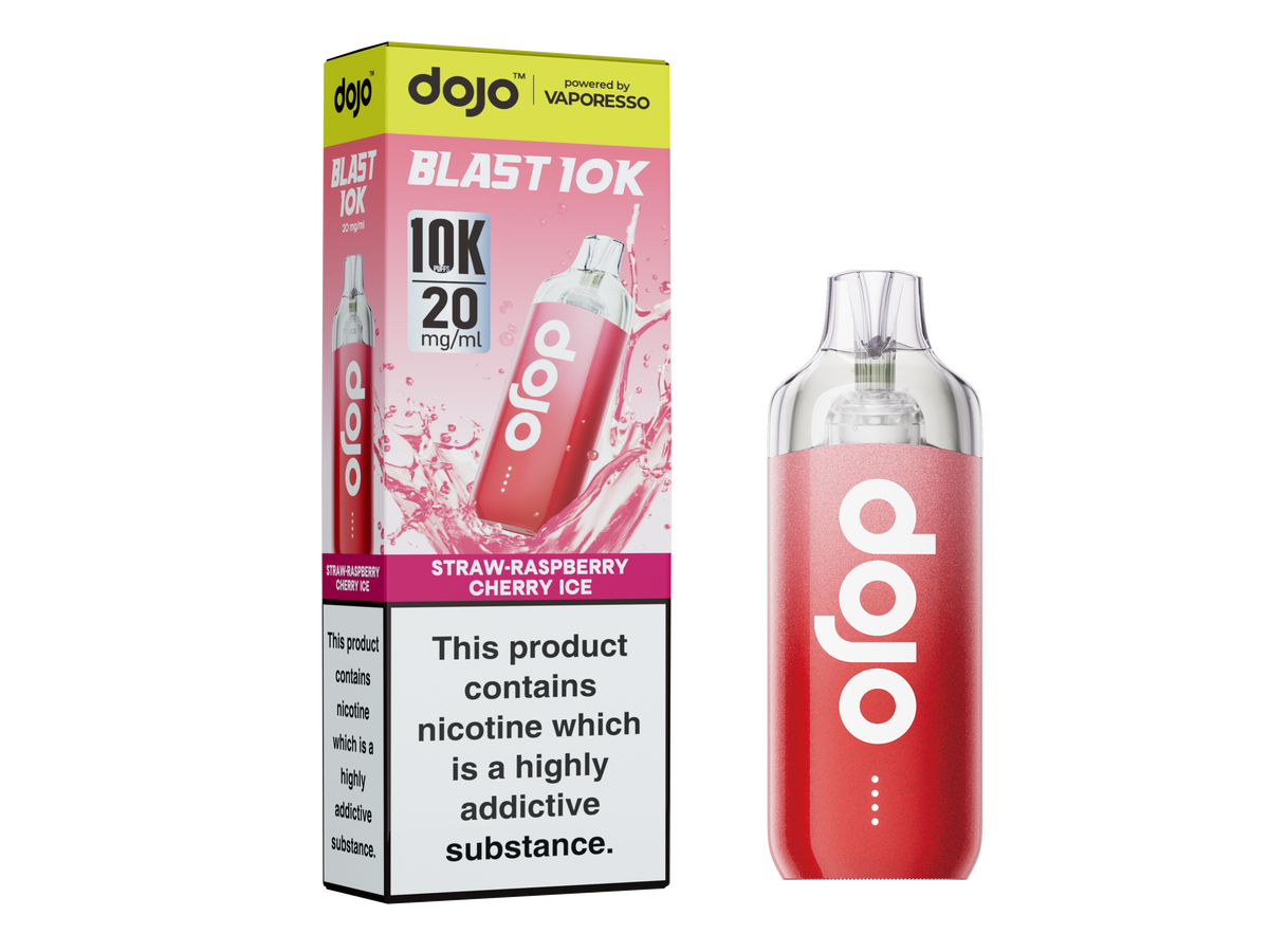 Experience Ultimate Flavor with the Dojo Blast 10K Vape Device - Sky Blue Vape Lounge