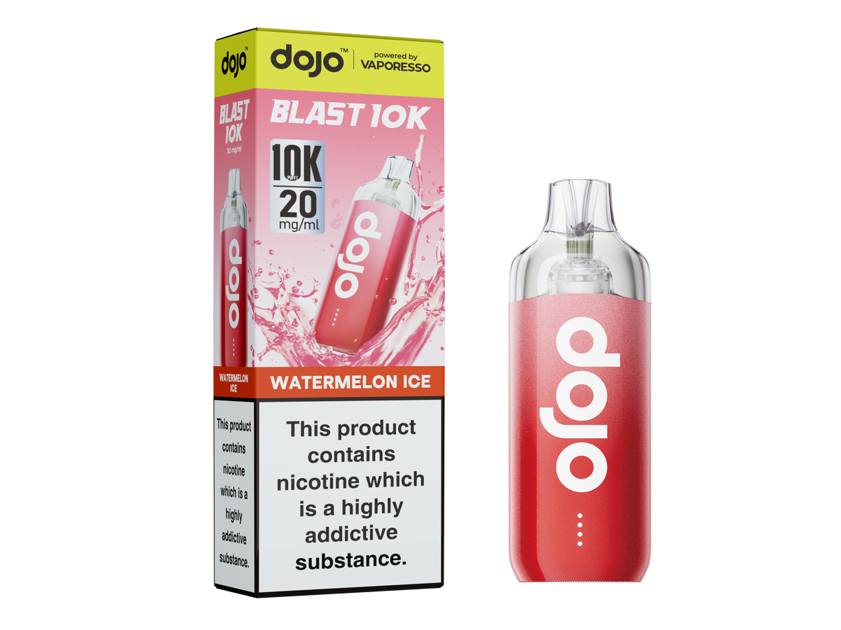 Experience Ultimate Flavor with the Dojo Blast 10K Vape Device - Sky Blue Vape Lounge