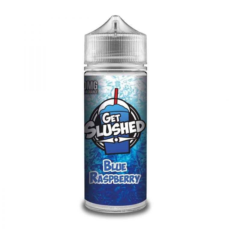 Get Slushed Blue Raspberry 120ML Shortfill ELiquid Sky Blue Vape