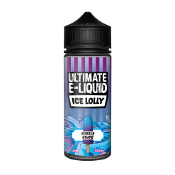 Ultimate E-Liquid Ice Lolly Bubble Grape 100ml Shortfill