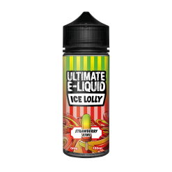 Ultimate E-Liquid Ice Lolly Strawberry Kiwi 100ml Shortfill