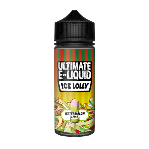 Ultimate E-Liquid Ice Lolly Watermelon Lime 100ml Shortfill
