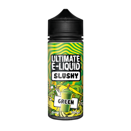 Ultimate E-Liquid Slushy Green 100ml Shortfill