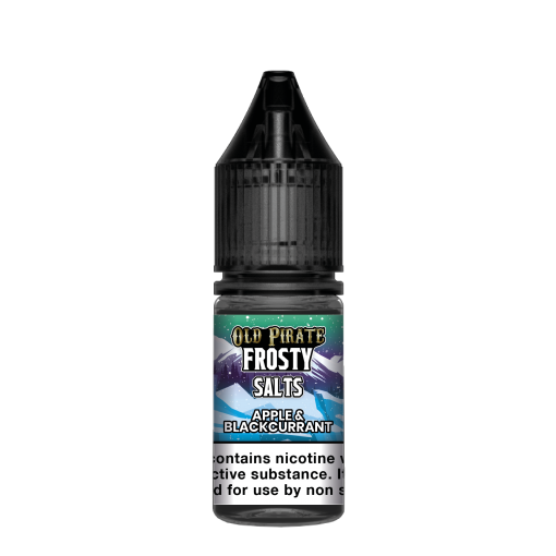 Old Pirate Frosty Salts 10ml - Apple & Blackcurrant (S)